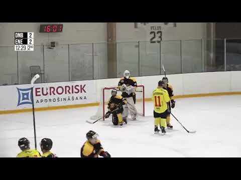 Optibet Hokeja līga.  DLSS/Dinaburga - Airwell Energija. Spēles labākie momenti. (07.01.2023.)