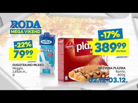 Mega vikend 2.12 - 3.12.2017.