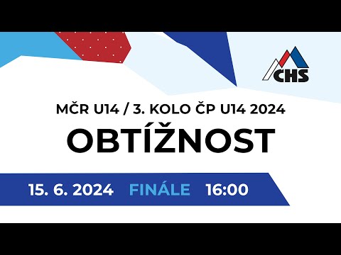 MČR U14 / 3. KOLO ČP U14 2024 - Obtížnost (Finále)