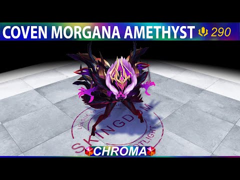Coven Morgana Amethyst Chroma 2020 - League Of Legends