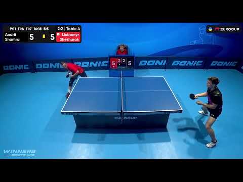 17:35 Andrii Shamrai - Liubomyr Sheshurak 26.07.2023 TT Euro.Cup Ukraine Star. TABLE 4