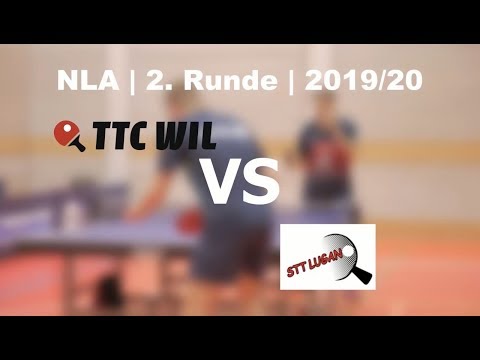 NLA | 2. Runde | 2019/20 | TTC Wil vs. STT Lugano
