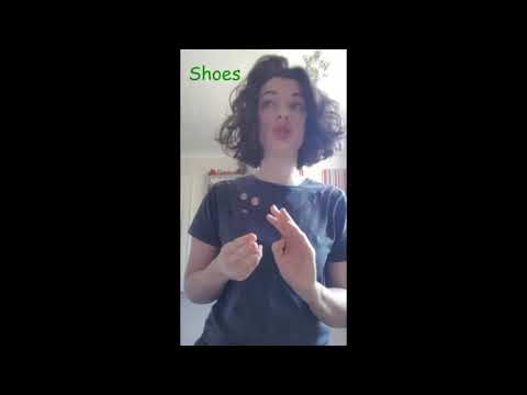 BSL signs for Clothes