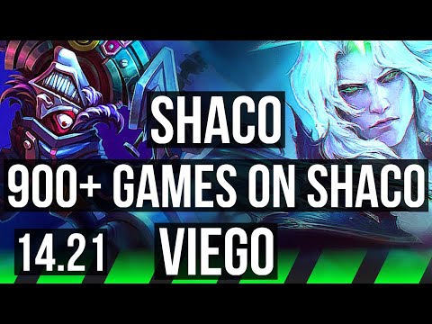 SHACO vs VIEGO (JGL) | Rank 7 Shaco, 900+ games | EUW Challenger | 14.21