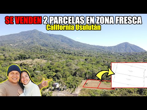 SE VENDEN🥶 2 PARCELAS EN ZONA ALTA EN CALIFORNIA USULUTÁN