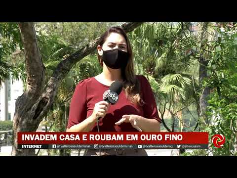Bandidos invadem casa e roubam vítimas em Ouro Fino