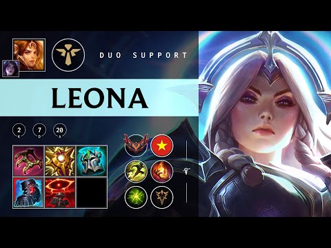 Leona Support vs Xerath - VN Grandmaster Patch 25.24
