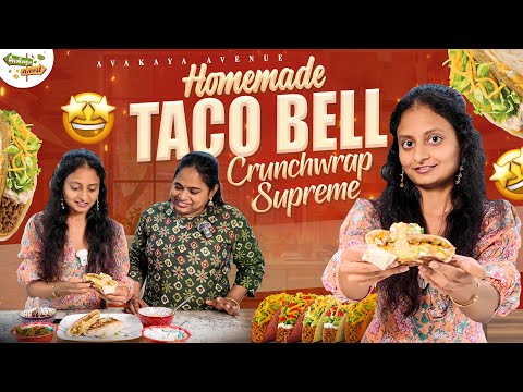 Homemade TACO BELL Crunchwrap Supreme🌮