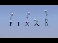 Four Luxo Lamps Spoof Pixar Logo