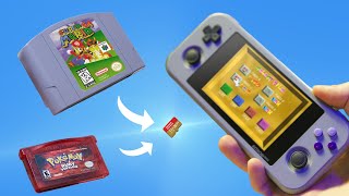 Get your GAMES and SAVES onto ANY Emulator (N64, SNES, GBA, SG Roms)