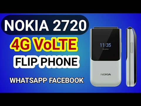 Nokia 2720 4G VoLTE Review | Kai OS | WhatsApp | Facebook