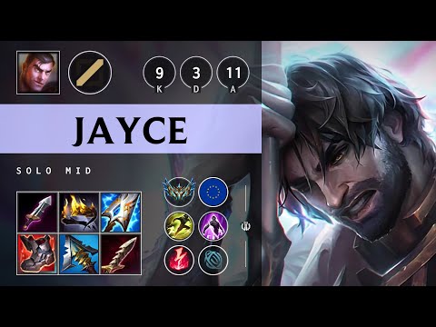 Jayce Mid vs Yone - EUW Challenger Patch 25.18