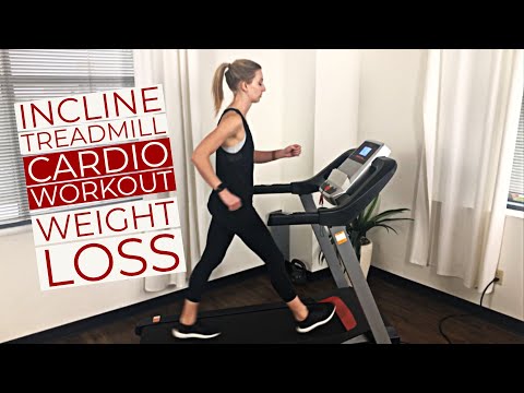 Incline Treadmill Weight Loss Cardio Workout