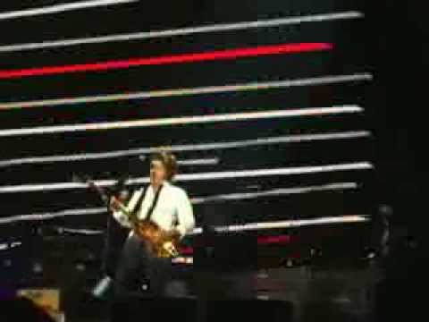 Kronos Quartet Exit + Talk + "Helter Skelter" Performance by Paul McCartney (Encore)