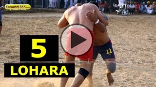 Lohara (moga) kabaddi Tournament 17 Mar 2015 Part 1 by Kabaddi365.com