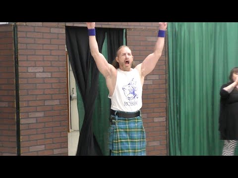 Highlander Robbie McCallister vs. Troy Merrick - (WWE, Highlanders, Highlights)