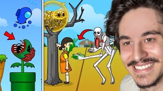 AMONG US EKİBİ VS SQUID GAME