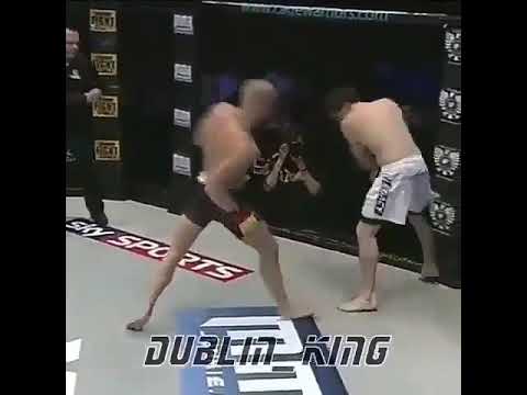 Conor McGregor vs Dave Hill mma fight