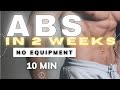 How To Get Abs Without Equipment ABS IN TWO WEEKS
