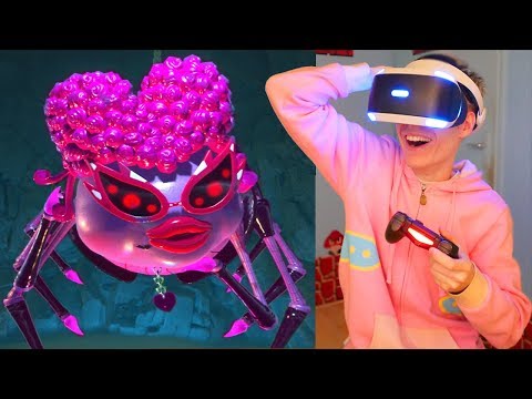 GIANT SPIDER FIGHT! | Astro Bot: Rescue Mission (PSVR Gameplay) Part 7