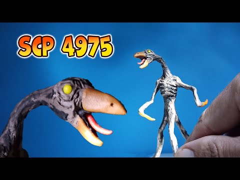 Making SCP 4975 TIME IS UP Modeling Clay plasticina