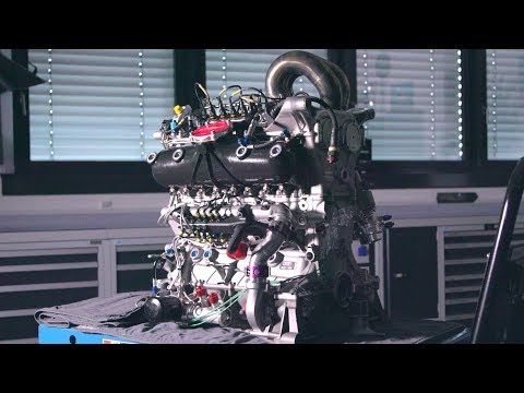 Audi turbo engine for the DTM Testing & Audi RS5 DTM 2019