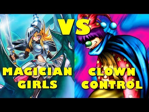Real Life Yugioh - MAGICIAN GIRLS vs CLOWN CONTROL | May 2019 Scrub League