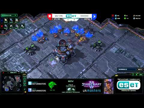 [T] Sting vs [Z] Daverave - ESET UK Masters Open Qualifer Map 2 of 3