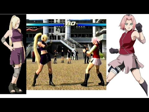 01 Sakura Asuka vs Ino Lili - Tekken Tag Tournament 2 PS3 1 vs 1