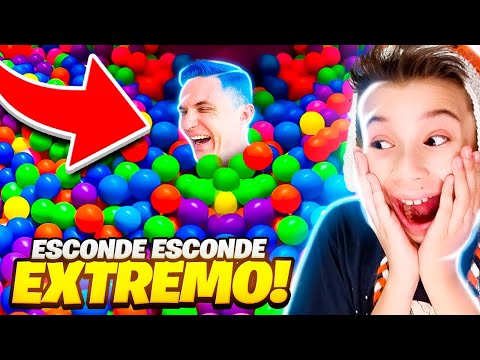 Extreme Hide and Seek at the Giant Colorful Park🤩