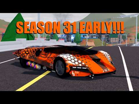Reviewing the Season 31 Prizes EARLY in ROBLOX Jailbreak!