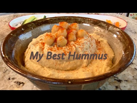 My Best Hummus (No Oil)