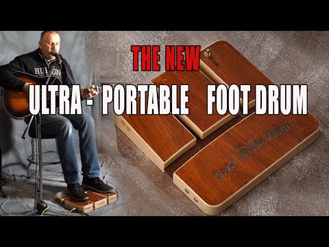 A New Foot Drum is Finally here   -  The " Four on the Floor"     A Game Changer in Foot Percussions
