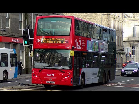Savage Kickdowns! ADL Trident Enviro500 (E4/ZF) | 38219 SN09CCX | First Aberdeen
