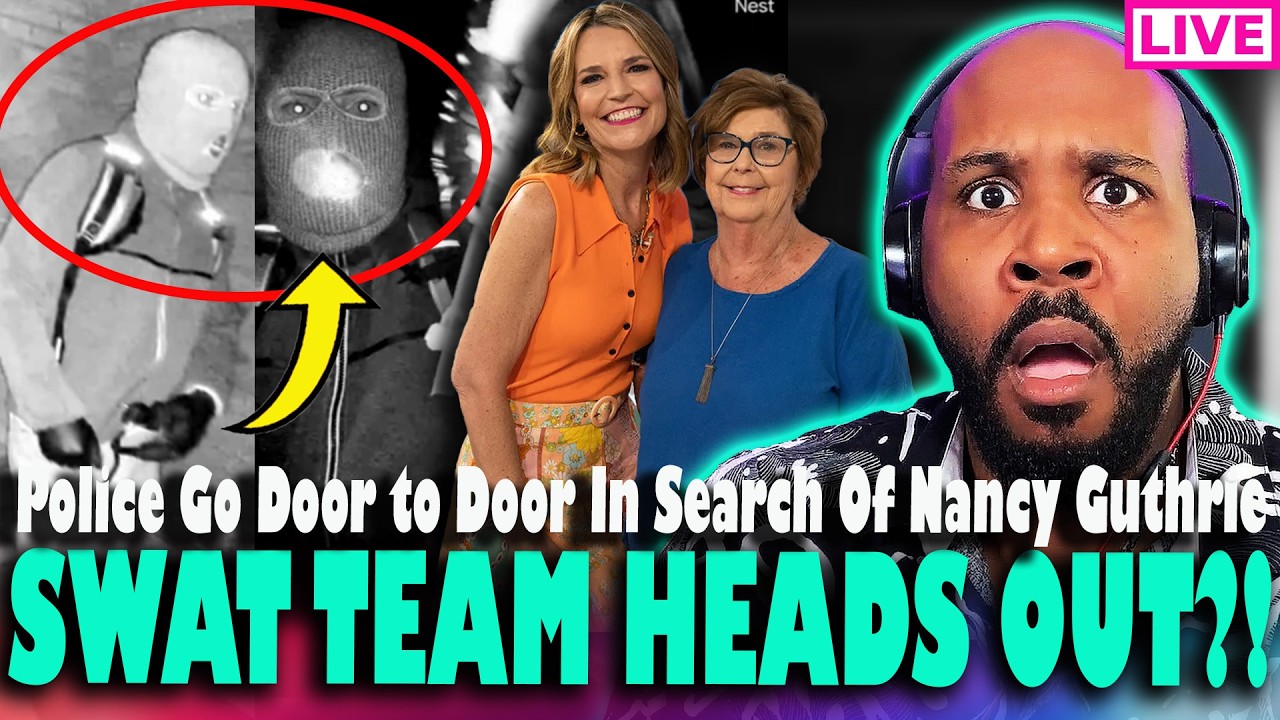 BREAKING! SWAT & BOMB TEAM HEAD OUT! Police Go Door To Door In Search For Nancy Guthrie...
