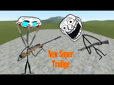 TROLLGE REVENGE NPC IS TERRIFYING! - 😱 (NEW) - Garry's Mod Sandbox!!!!