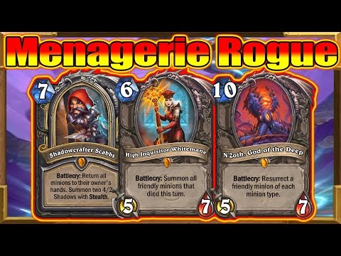 This Menagerie Rogue Deck Will Make Your Day Better! Fractured in Alterac Valley | Hearthstone