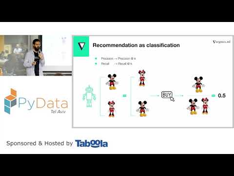 PyData Tel Aviv Meetup: Offline Metrics for Recommendation - Benjamin Kempinski