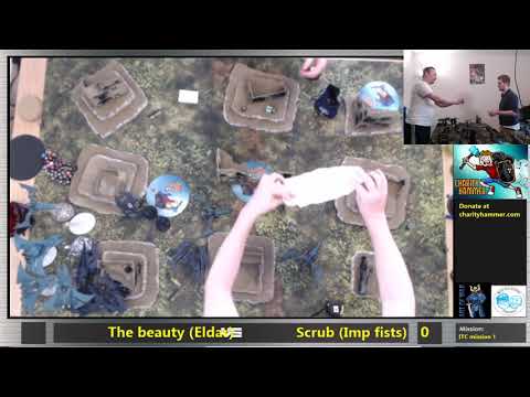 Charity Hammer 2: Stream 2 - Chris Blackham (Aeldari) vs John Lennon (Imperial Fists)