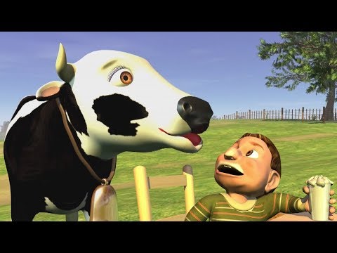 A Vaca Leiteira - A Fazenda do Zenon | rimas em português | O Reino das Crianças | rimas de berçário