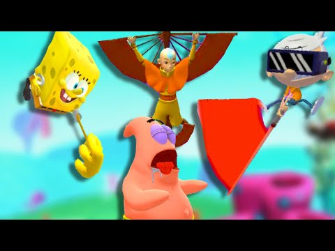 landing EVERY spike in the first row of Nick All Star Brawl