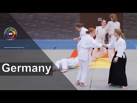 Germany demo at Aikido Youth IAF Seminar 2022