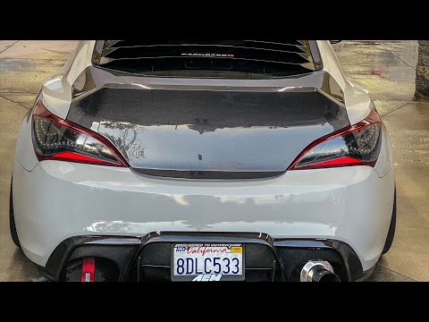how to install a trunk on a genesis coupe