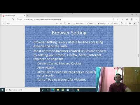 Web browsers and other related issues