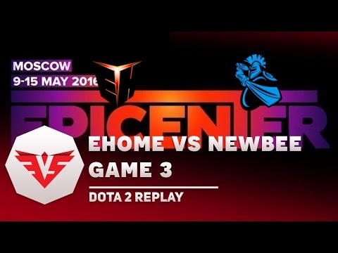 ESV TV | Epicenter Moscow Qualifier | Ehome vs Newbee- Game 3