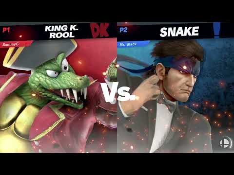 TD8 (2022) - Amateurs GF - SammyG (King K. Rool) vs Mr. Black (Snake)