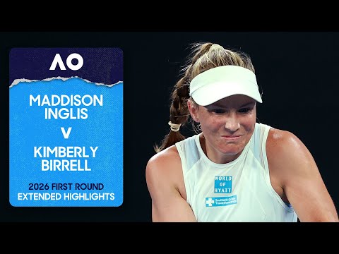 Maddison Inglis v Kimberly Birrell Extended Highlights | Australian Open 2026 First Round