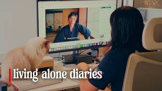 healthy grocery shopping and cleaning routine | day in my life living alone in the philippines