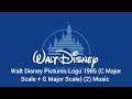 Walt Disney Pictures Logo 1985 C Major Scale G Major Scale 2 Music