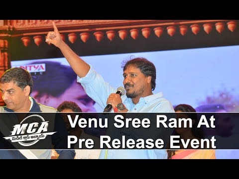 Director Venu Sree Ram At MCA Pre Release Event